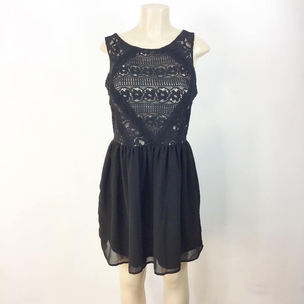 Rewind Women's Evening Dress Size Large Black
